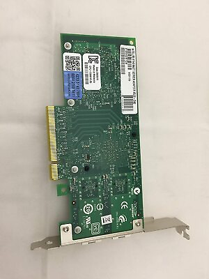 #ad DELL Dual Port E10g42btda 10GbE PCI e X520 DA2 Ethernet Server HIGH Adapter $109.99