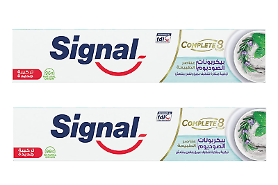 #ad 2x Signal Nature Elements Complete 8 For Deep Clean 12H Fresh Breath Baking Soda $36.00