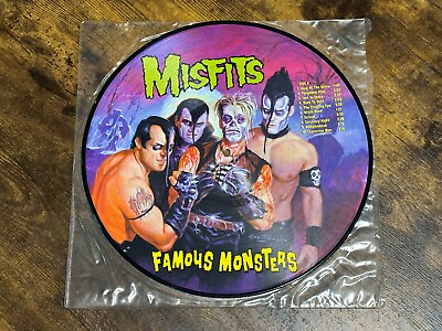 #ad Misfits Famous Monsters LP Picture Disc 1999 Roadrunner Records 8658 1 $139.90