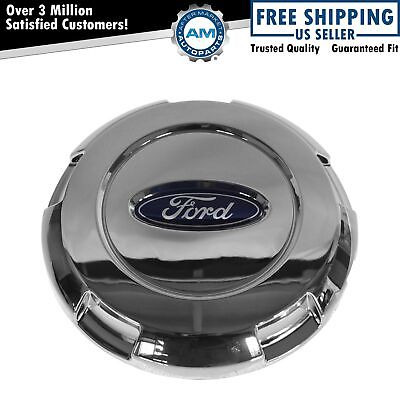 #ad OEM 4L3Z1130AB Wheel Hub Center Cap Chrome with Logo for Ford Expedition F150 $21.01