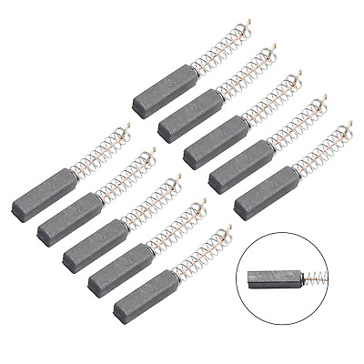 #ad Essential Carbon Brush Set for Electric Motors Pack of 10 20mm x 5mm x 5mm $5.27