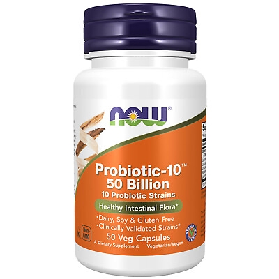 #ad #ad NOW FOODS Probiotic 10 50 Billion 50 Veg Capsules $27.06