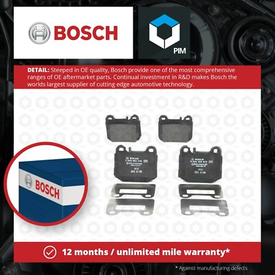 #ad Brake Pads Set Rear 0986494410 Bosch A1634200720 A1634200920 A163420072037 New GBP 31.77