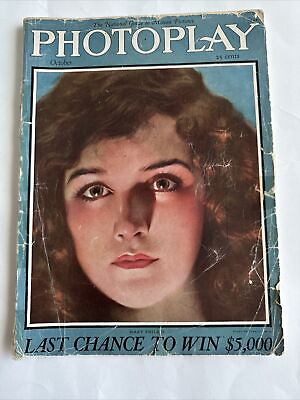 #ad Photoplay Magazine 1st Series Vol. 26 #5 October 1924 Mary Philbin $20.10