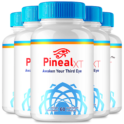 #ad 5 Pack Pineal XT PinealXT Pineal Gland Support amp; Energy Pills 300 Capsules $94.95