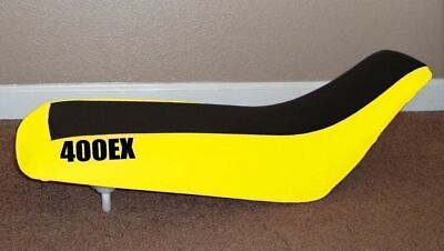 For Honda 400EX Hurricane Seat Cover 400EX Logo Yellow Side Black Top #879jqwre6 $43.09
