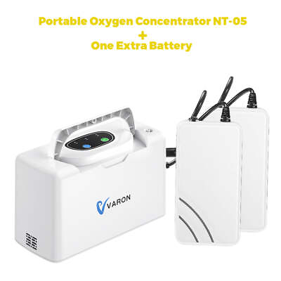 #ad Portable Oxygen Supplemental Oxygen for Home Travel Continue Flow w 2 Battery $275.00