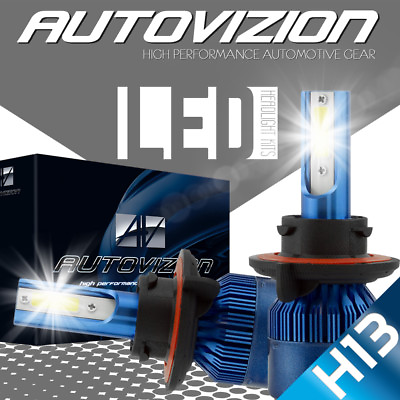 #ad Cree H13 9008 488W LED Headlight Conversion Kit 6500K 48800LM Bulb HI LO Beam $22.04