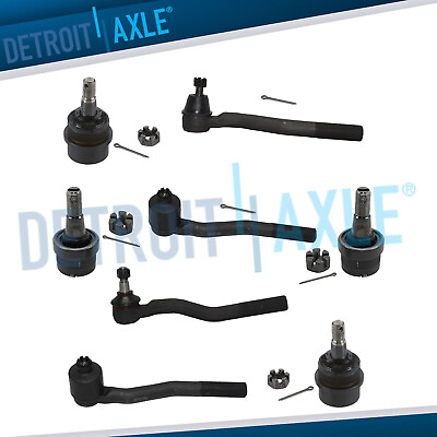 #ad Front Upper amp; Lower Ball Joints Tie Rod Ends for 1999 2003 2004 Grand Cherokee $71.40