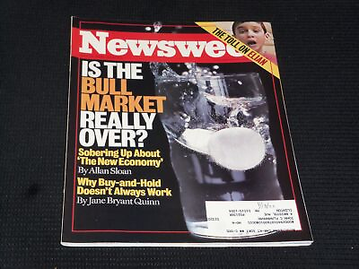 #ad 2000 APRIL 24 NEWSWEEK MAGAZINE BULL MARKET OVER? FRONT COVER L 19773 $39.99