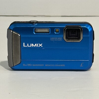 #ad Panasonic Lumix DMC FT30 16Mp HD Waterproof Digital Compact Camera. Tested AU $200.00