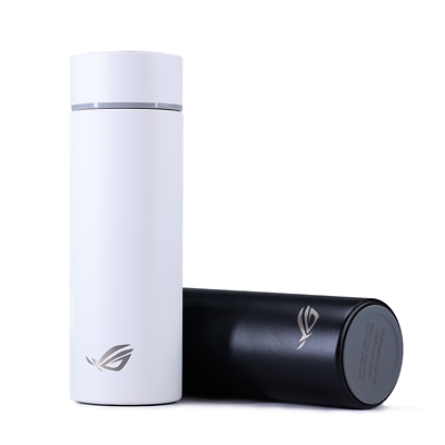 #ad ASUS ROG Smart Insulated Mug 450ML Stainless Steel Vacuum Cup LED Display $39.99