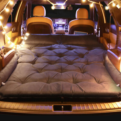 #ad Inflatable SUV RV Car Air Mat Bed Mattress Car Travel Sleeping Pad Camping Mat $230.98