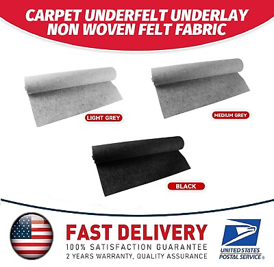 #ad Automotive Underfelt Felt Carpet Trunk RV Wall Lining Boat Decking Refurbishment $20.99