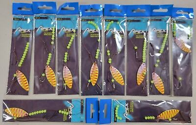 #ad 10 Pack Apex Steel Willow #4 Tequila Sunrise AP WH#4 46 NEW $17.99