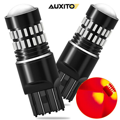 #ad AUXITO Brake LED Stop Light Tail Lamps Bulbs 3157 3057 3357 4157 4057 Pure Red $13.99