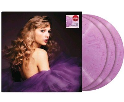 #ad Taylor Swift Speak Now Taylor’s Version Lilac Marbled Vinyl 3 LP *Cut In Cover $29.88