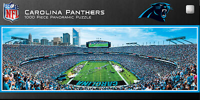 #ad Carolina Panthers 1000 Piece Panoramic Jigsaw Puzzle $19.99