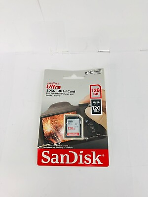 #ad SanDisk 128GB Ultra SDXC $14.99