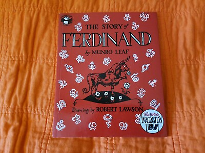 #ad THE STORY of FERDINAND by Munro Leaf PB Imagination Library $7.99