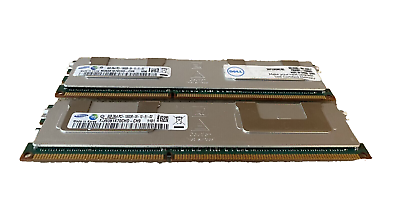#ad 2X SAMSUNG 8GB Each 16GB PC3 10600R DDR3 ECC SERVER MEMORY RAM M393B1K70CHD CH9 $9.99