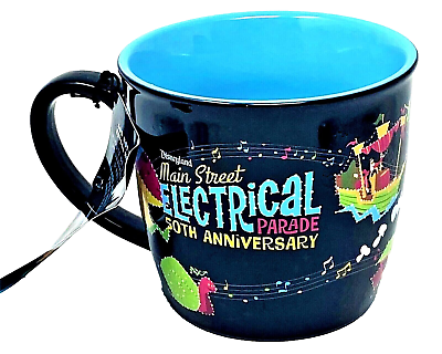 #ad Disney Parks Electrical Light Parade 50th Anniversary Color Changing Mug Cup $59.99