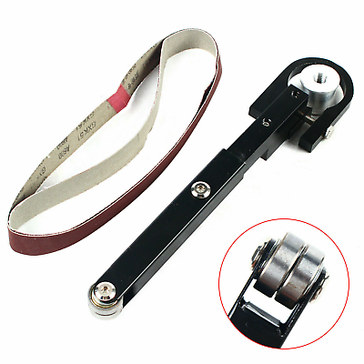 #ad Alumina Angle Grinder Modified Belt Machine Bracket Belt Sander Attachment 200RP $22.80