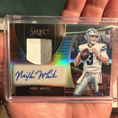 #ad 2018 Panini Select Tie Dye #d 01 15 Mike White Auto Jersey Rookie Dolphins $99.99