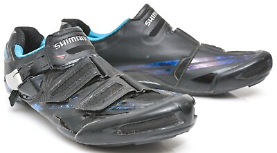 #ad #ad Shimano R320 Carbon Road Bike Shoes EU 41 US Men 7.6 3 Bolt Black SPD SL Race $24.95