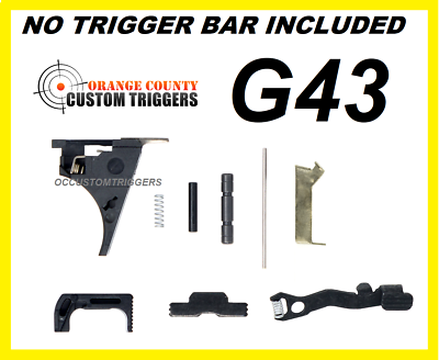 #ad Glock Trigger Housing Parts Fits 43 with GLOCK OEM 5.5lb Connector $52.00