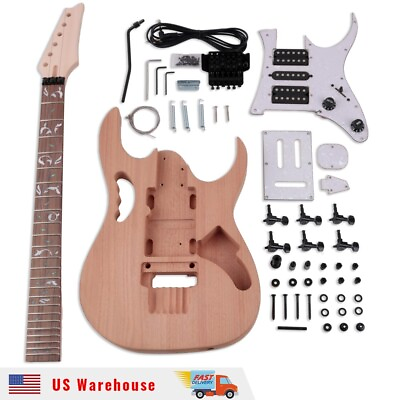 #ad DIY Electric Guitar Kit 3761 ibn type unique Inlay FREE SHIPPING $159.00