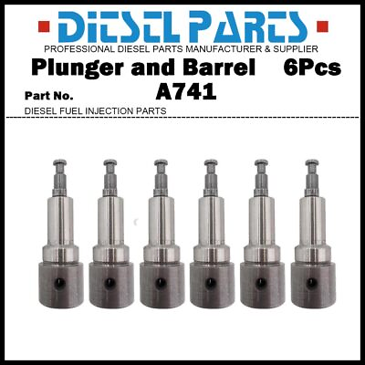 #ad 6Pcs Injection Pump Element Plunger and Barrel A741 131153 6220 for MITSUBISHI $59.99