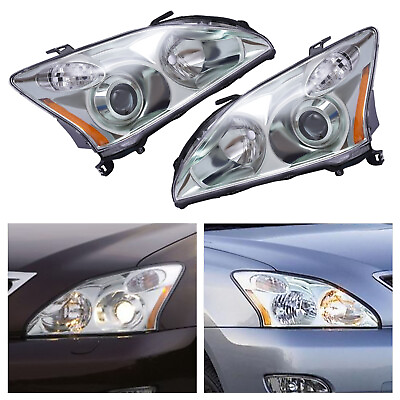 #ad For 2004 2009 Lexus RX330 RX350 RX400h HIDHalogen Headlights Assembly 1 Pair $190.00