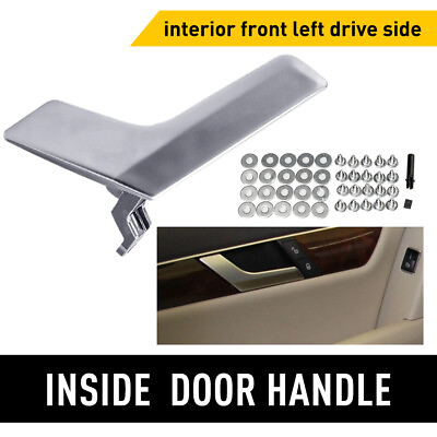 #ad Upgraded Inside Door Handle Repair Kit For Mercedes W204 X204 Matte Silver Left $14.99