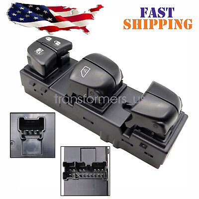 #ad New Window Master Switch Driver Side Fit for Nissan Altima Sedan 2013 18 $23.89