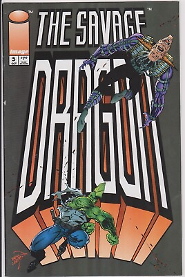 #ad Savage Dragon Issue #5 Comic Book. Erik Larsen. Image 1993. Super Hero. SciFi $3.99