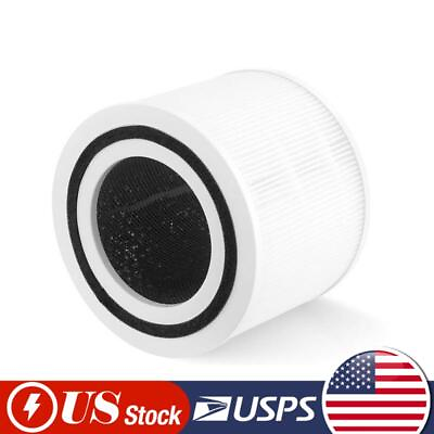 For Levoit Core 300 Activated Carbon 350 RF HEPA Replacement Air Purifier filter $23.99