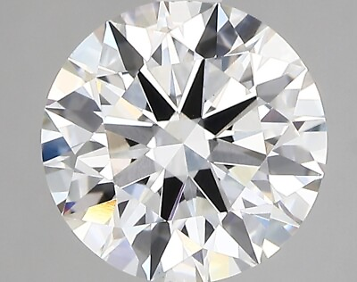 #ad Lab Created Diamond 2.86 Ct Round G VVS2 Quality Ideal Cut IGI Certified Loose $1838.85