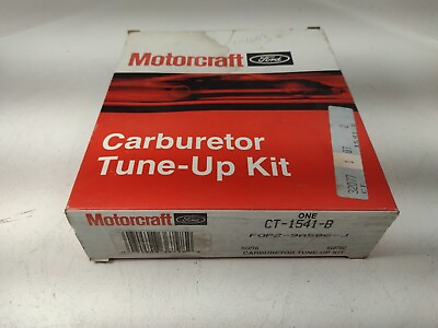 #ad New OEM Ford Motorcraft Carburetor Tune Up Repair Kit Set FOPZ 9A586 J CT 1541 B $24.99