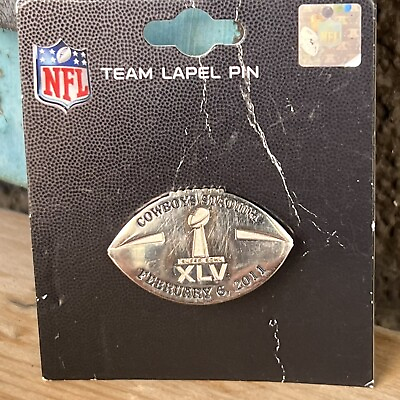 #ad Super Bowl XLV Cowboys Stadium Collectable Lapel Pin February 6 2011 $12.00