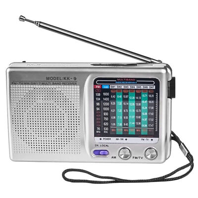 #ad #ad AM FM SW Portable Radio Operated for Indoor Outdoor amp; Emergency Use Radio with $10.89