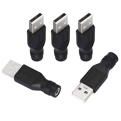 #ad 10x 5V USB 2.0 A Male to DC 4.0mm x 1.7mm Female Connector Charge Power Adapter $9.89
