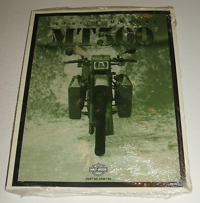 #ad Harley 1999 Mt500 Service Manual Mt 500 Repair Shop manual 99487 99 $138.49
