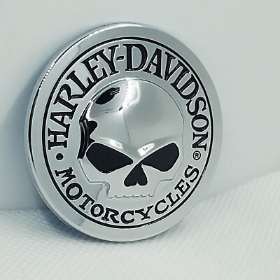 Harley Davidson 3D quot;Willie Gquot; emblem motorcycle sticker 3M $10.99