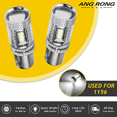 #ad 2x 382 1156 P21W BA15s 15W LED Bulb Sidelight Daytime Running Light Lamp DRL 12V GBP 12.33