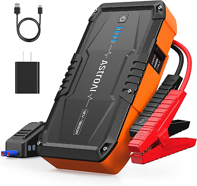 #ad #ad 1500A Portable Car Battery Charger with Wall Charger for up to 6.0L Gas amp; 3.0L $77.64