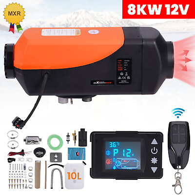 #ad Air Diesel Heater LCD Remote Control 12V 8KW For Trailers Trucks Motorhome $108.14