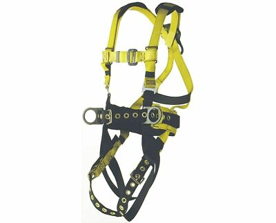 #ad NEW 3XL Ultra Safe Ironworker#x27;s Full Body Harness with Back Pad MODEL 96306NT $105.00