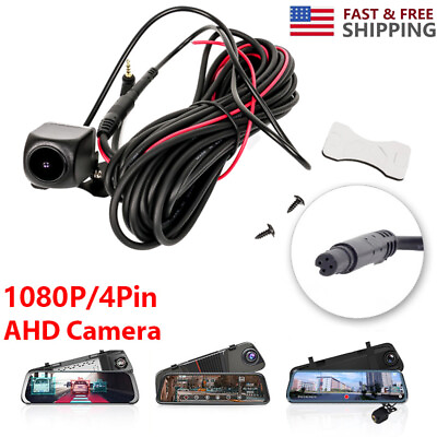 #ad 1080P 4PIN AHD Car Backup Camera Waterproof Rear View Night Vision Reverse Kits $17.66