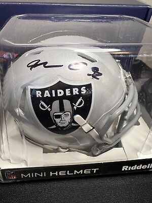 #ad Maxx Crosby Raiders Mini Helmet Speed Fanatics Authentication. $160.00